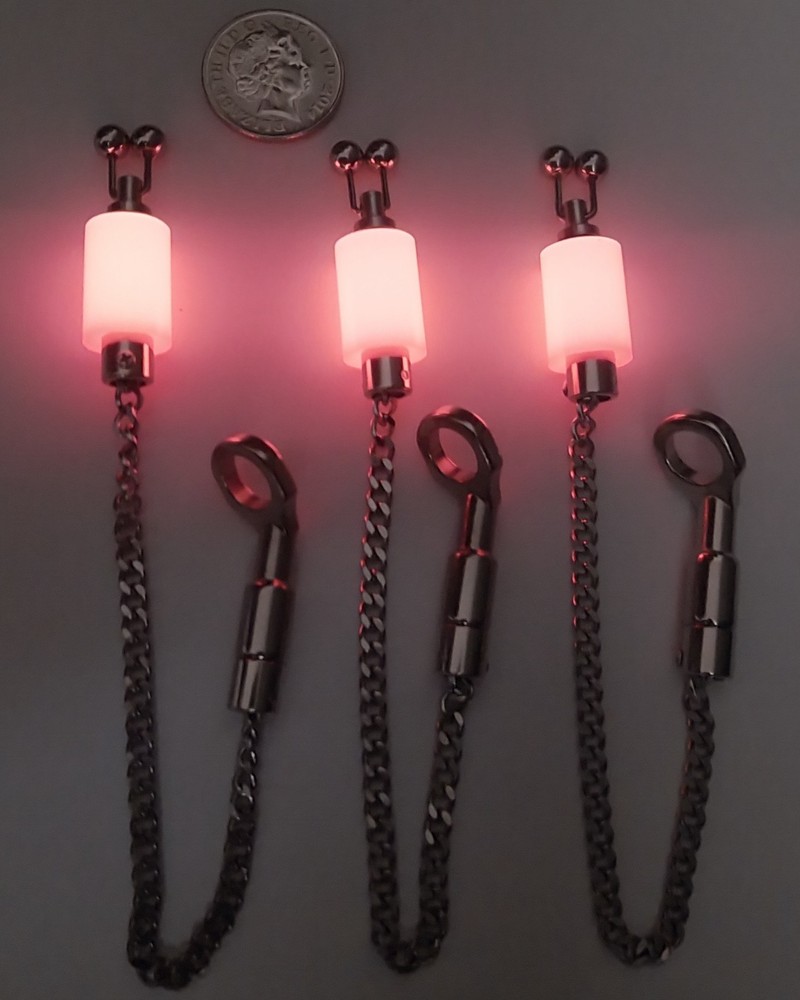 night glow pink micro hand made bobbins