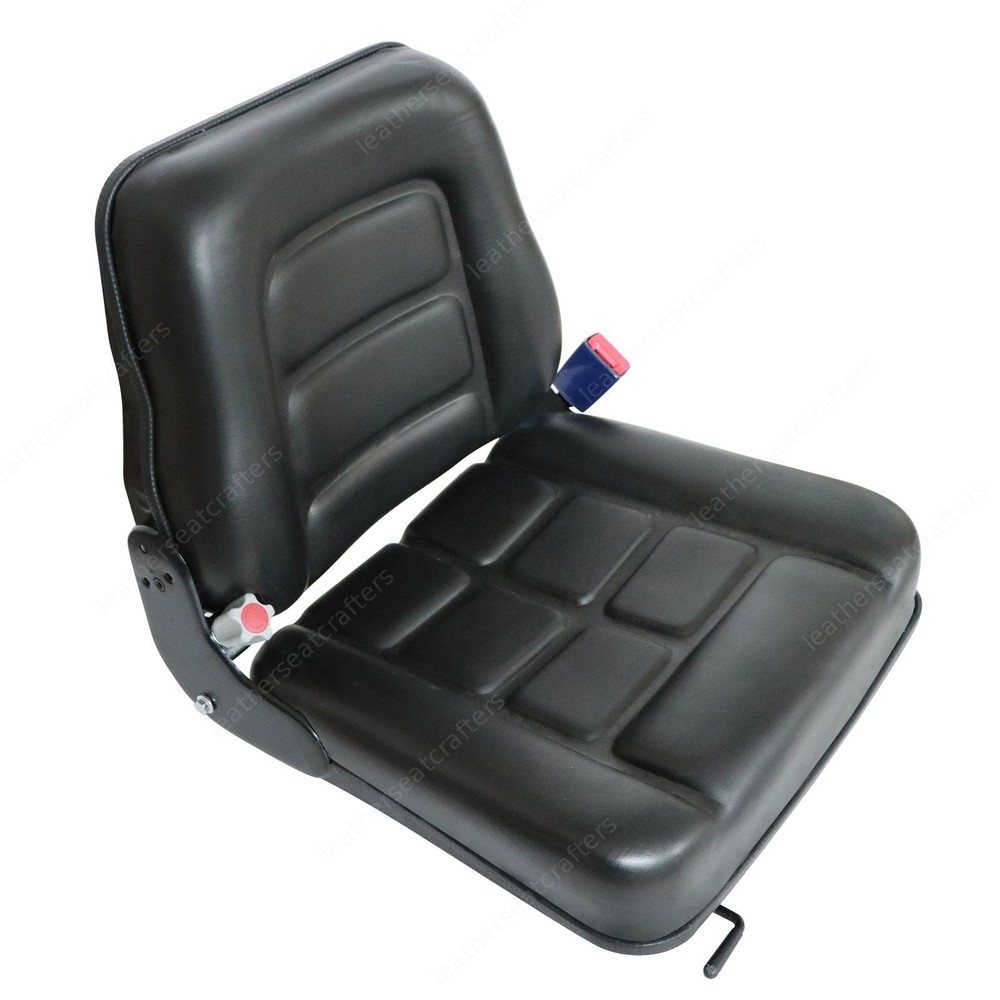 Universal Tractor Forklift Seat w/Adjustable Safety Belt & Adjustable Backrest