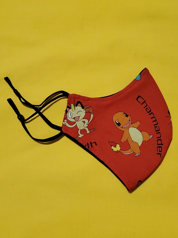 Youth Pokemon Adjustable Face Mask