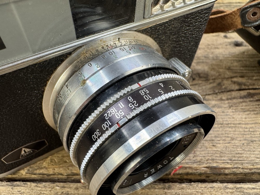 Tower 57-a Vintage Camera And Case