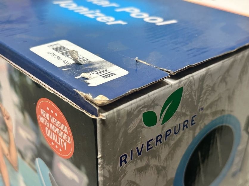 Solar Pool Ionizer - Enhanced with Latest Solar Technology DAMAGED PACKAGE