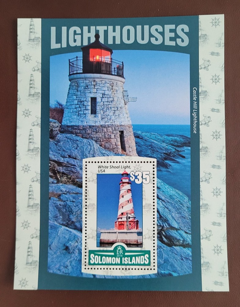 Solomon Island 2016 / Architecture - Lighthouses / 1v ms
