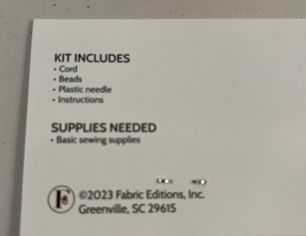 Macrame Craft Kit Complete Kit, Bunting, Skill Level Intermediate