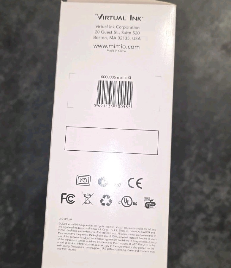 Mimio Xi Digital Whiteboard Recorder Linkusb Module DMA-02 NEW