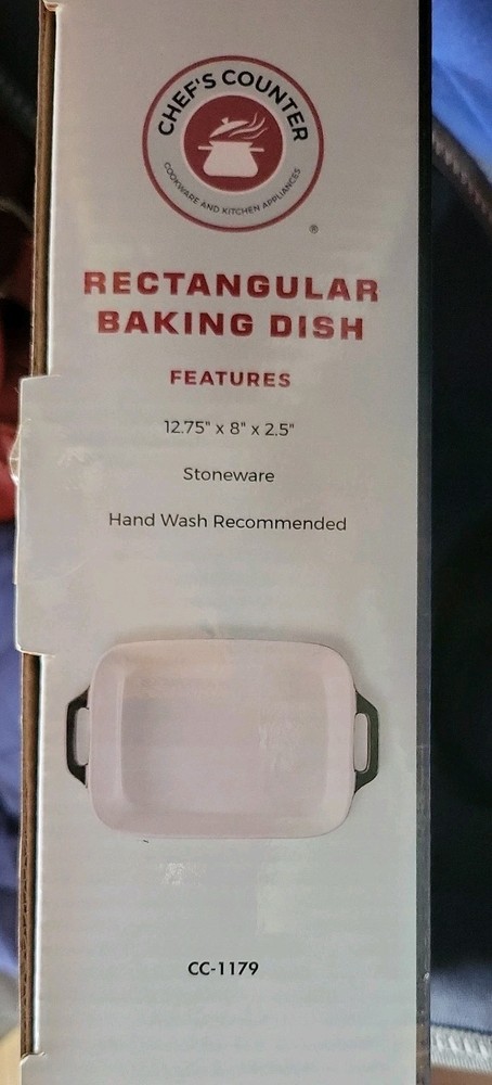 Brand New & Sealed - Chefs Counter Rectangular Baking Dish!