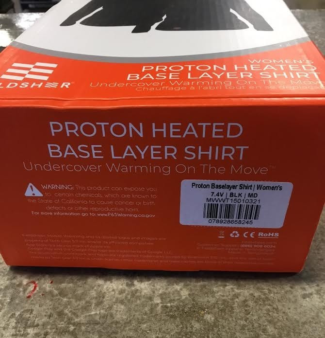 Fieldsheer Mobile Warming Womens Proton Heated Base Layer Shirt