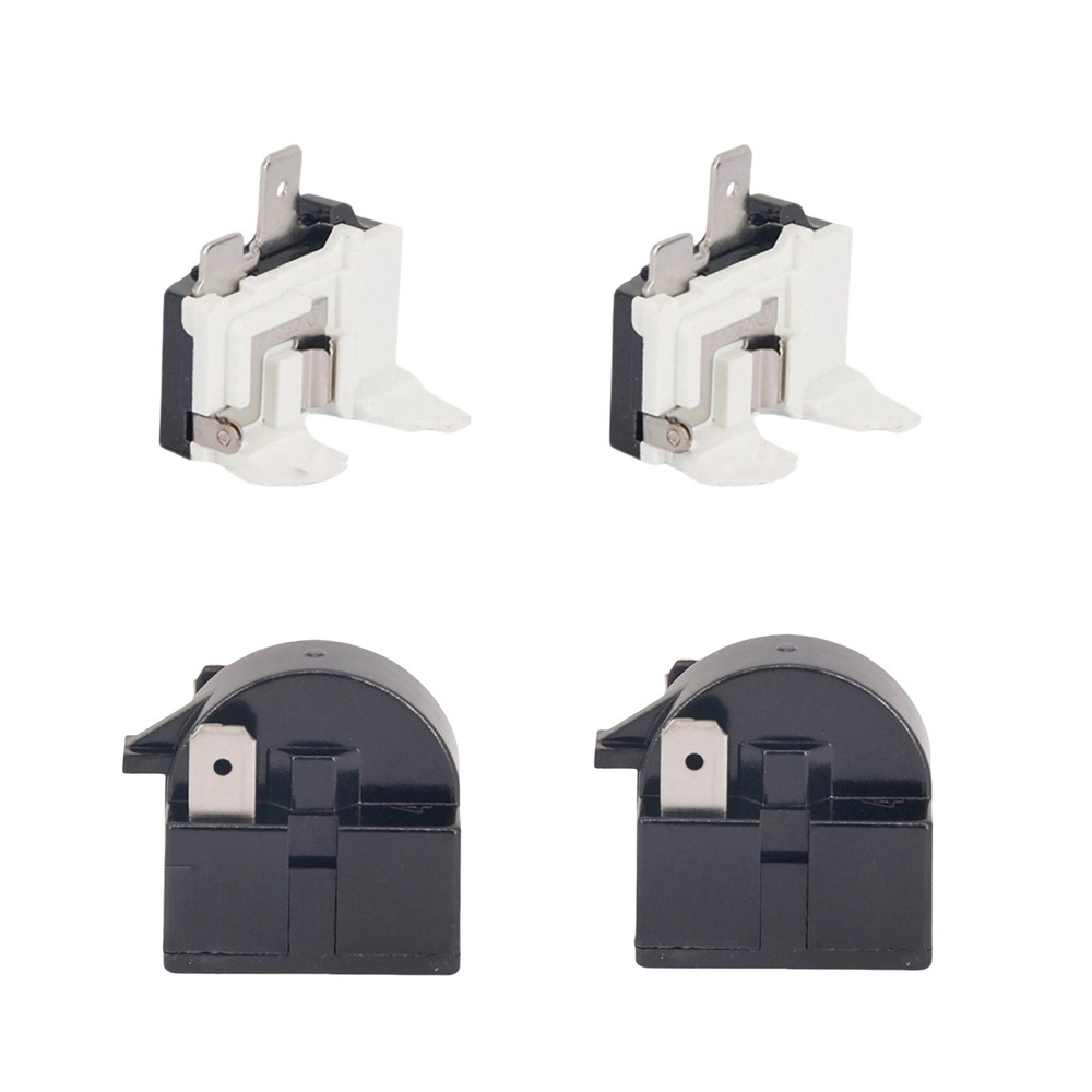 Universal Refrigerator Starter Relay and Overload Protector Set Mini Coolers