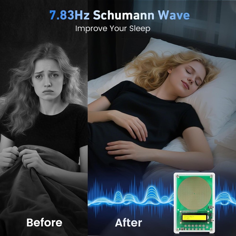 Frequency Generator for Healing with Protective Gift Box & User-Friendly Design