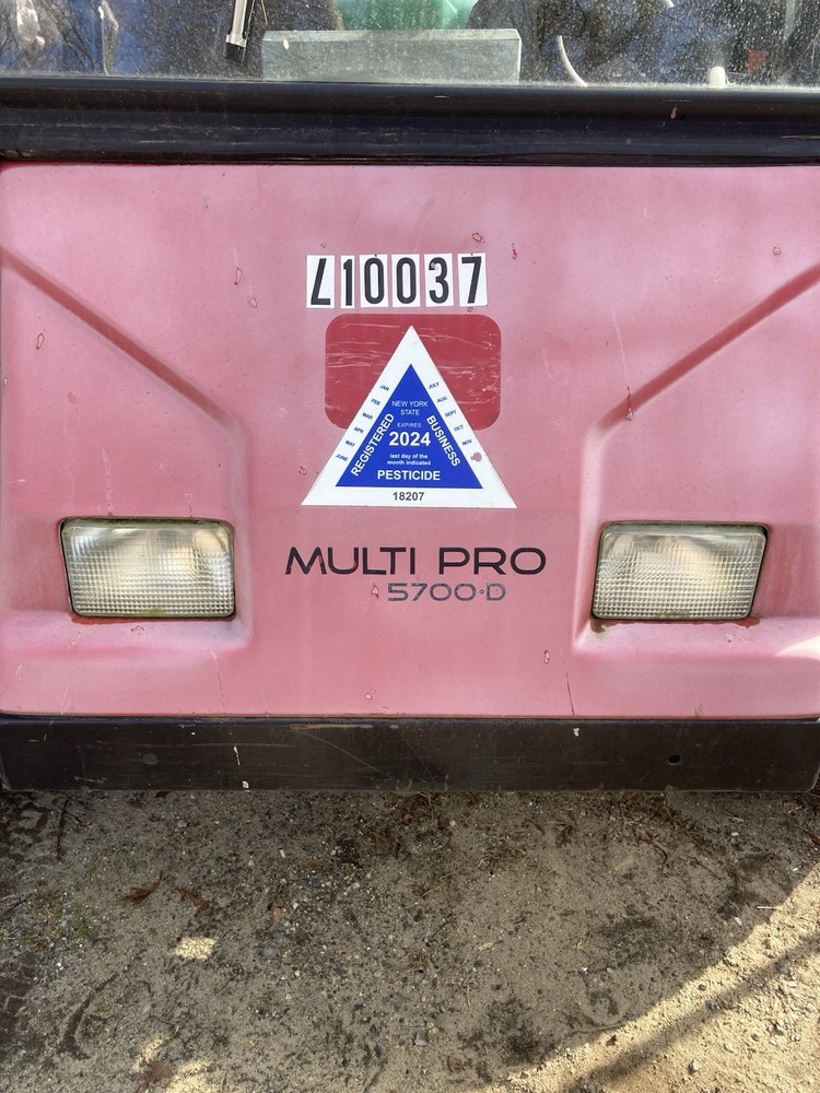 Toro multi pro 5700d sprayer rig diesel