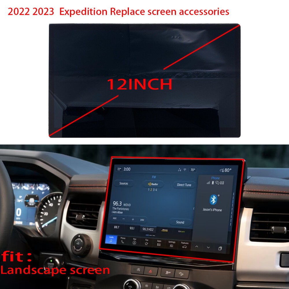FORD EXPEDITION 2022 2023 12" Replacement DISPLAY SCREEN RADIO NAVIGATION SYNC 4