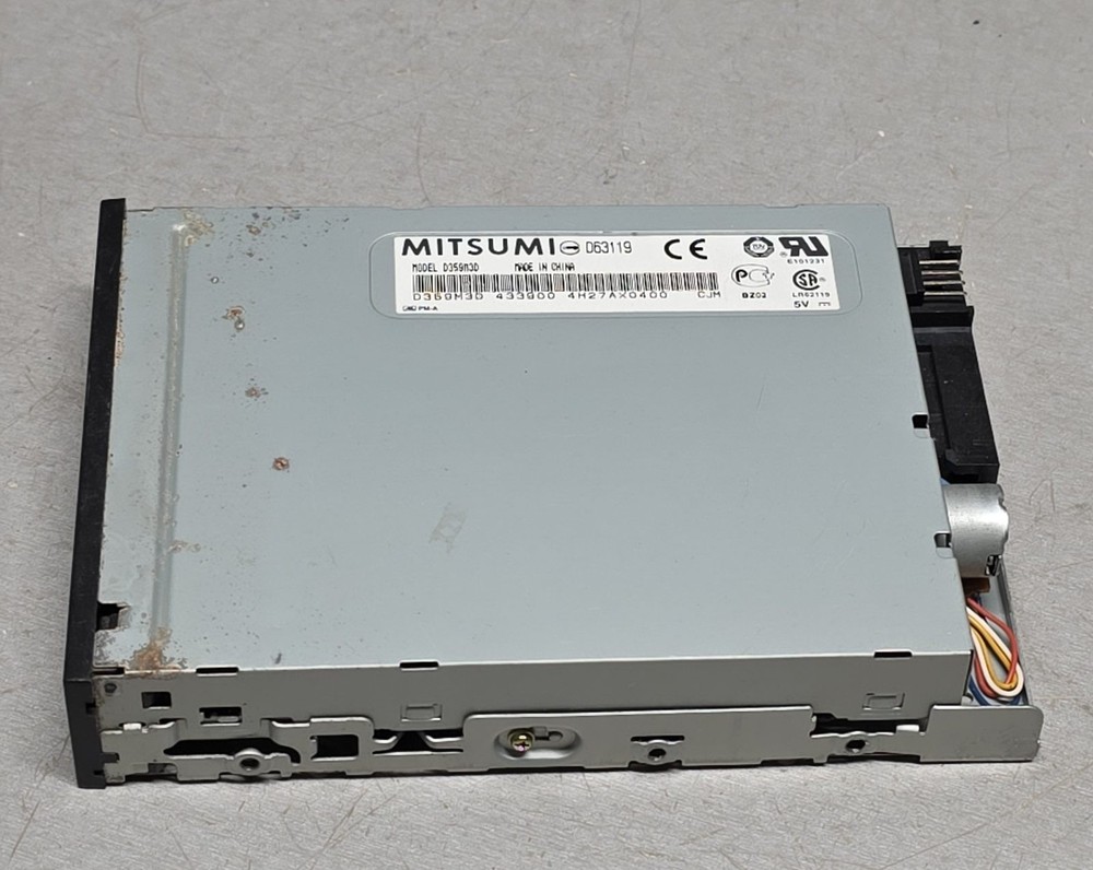 Mitsumi D359M3D 3.5 Floppy Disk Drive Internal FDD Black PC Desktop