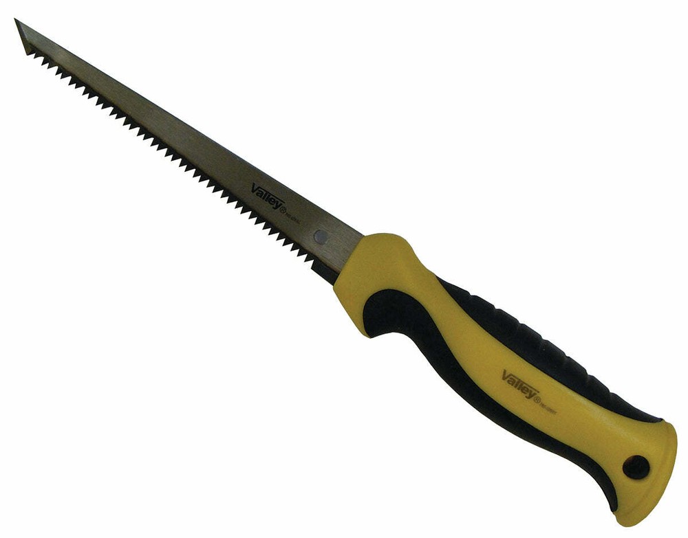 Valley 6" Wallboard Saw with Soft Grip Handle and Non Clog Teeth