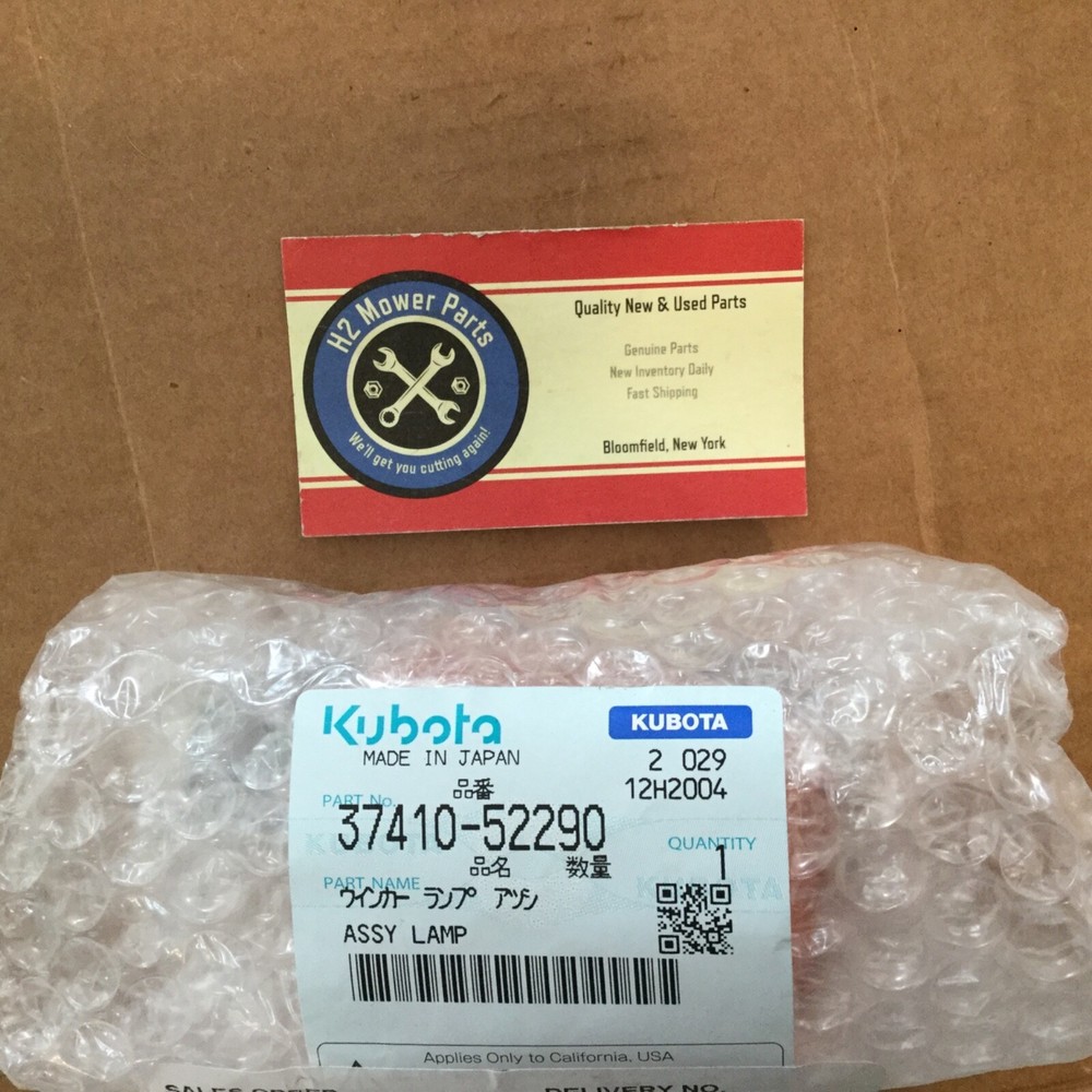 Kubota Winker Lamp Assembly 37410-52290