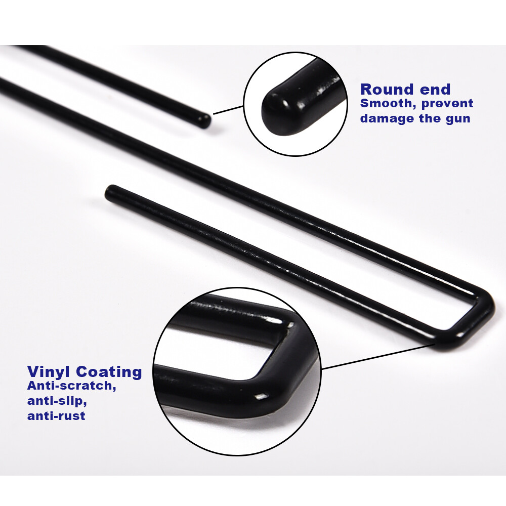 5 PC Storage Pistol Rack Storage Solutions Hangers Black