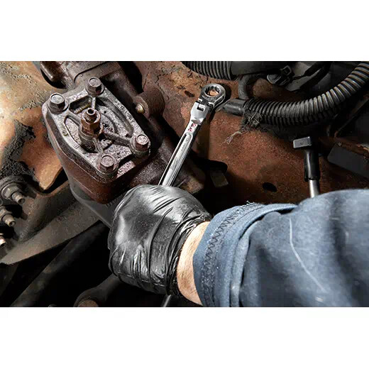 Milwaukee Combination Wrench Flex Head Ratcheting 9Mm