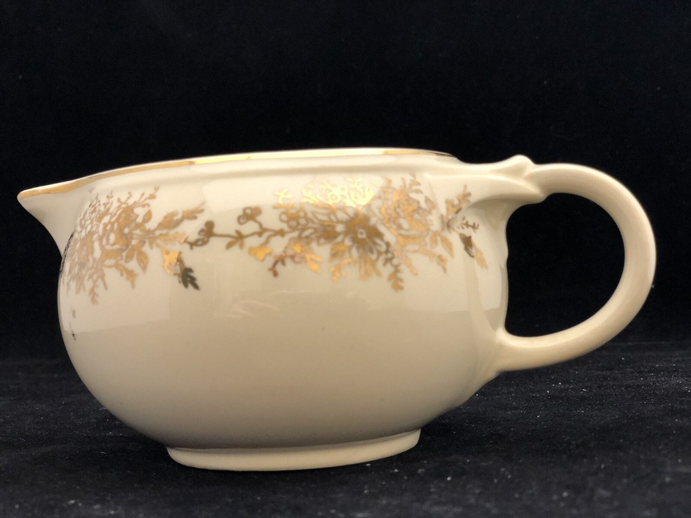 Taylor Smith & Taylor Creamer Pattern 1111 Gold - DISCONTINUED