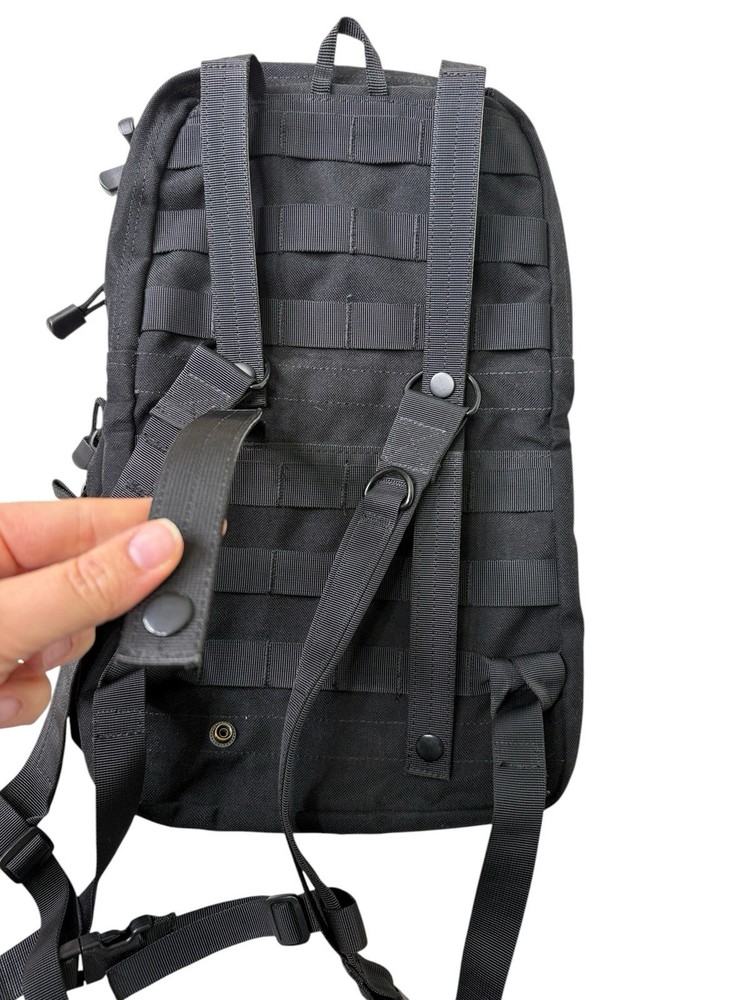 Condor Tactical Backpack Black 3 Compartments 18 inch