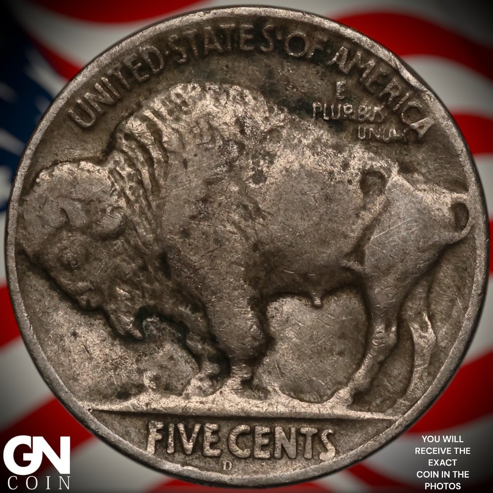 1924 D Buffalo Nickel A1524