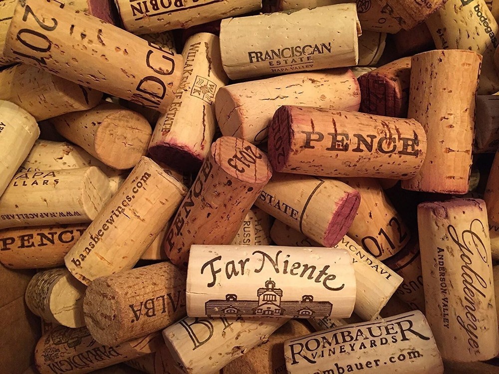 50 Assorted Real Corks for Creative DIY Projects – Eco-Friendly Crafts