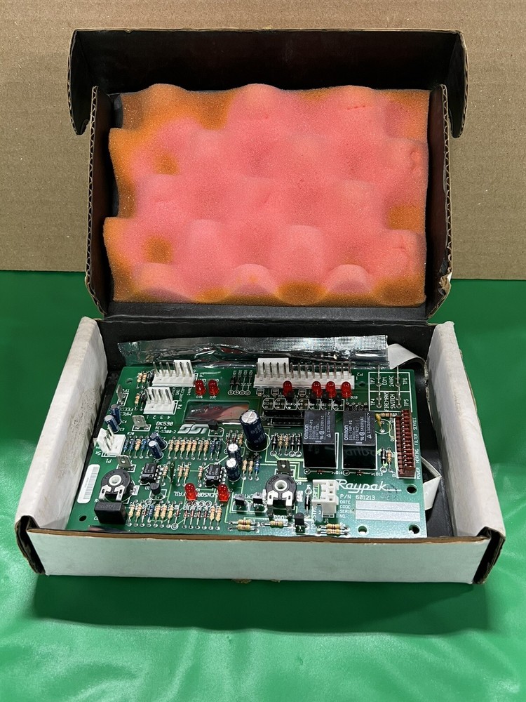 Raypak 601213 Pool Spa Temperature Control Circuit Board R185-R405 Open Box