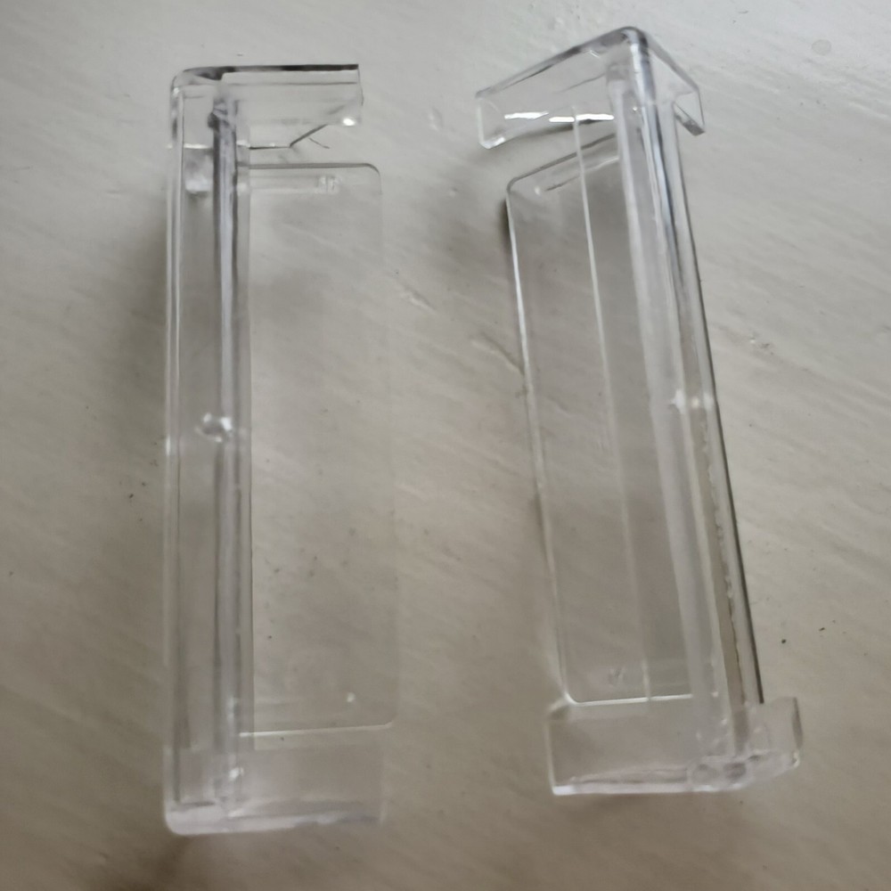 Vertical Blind Clear Valance Corners Qty 4