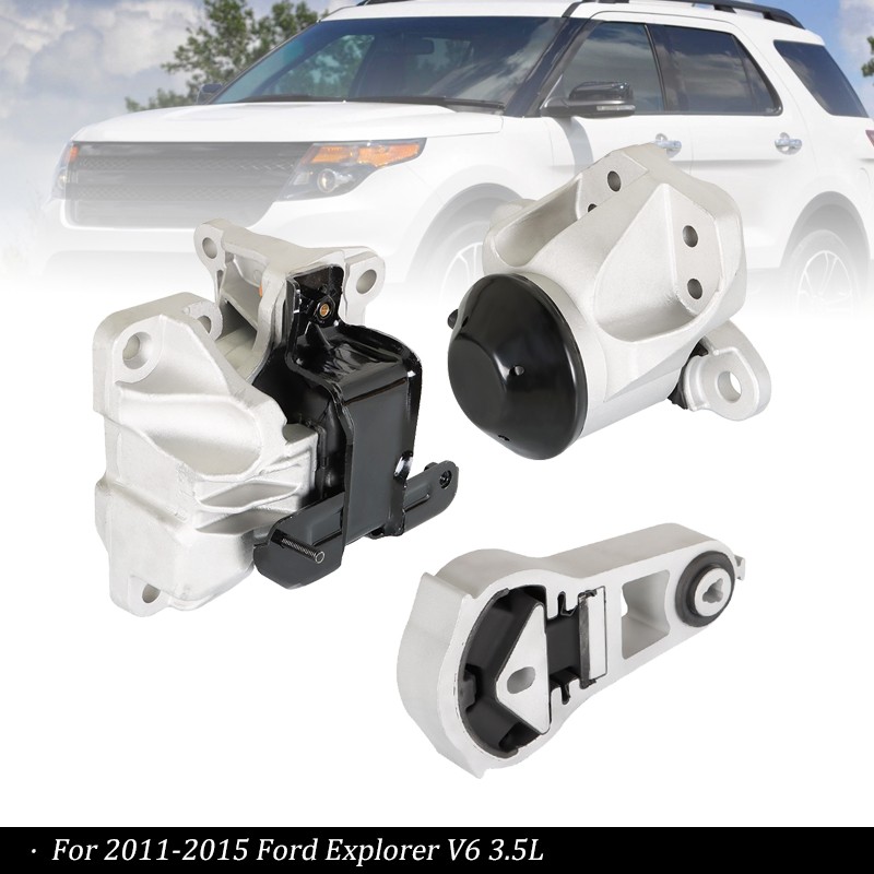Fit For 2011-2015 3.5L 3PCS Engine Motor&Transmission Mount Set