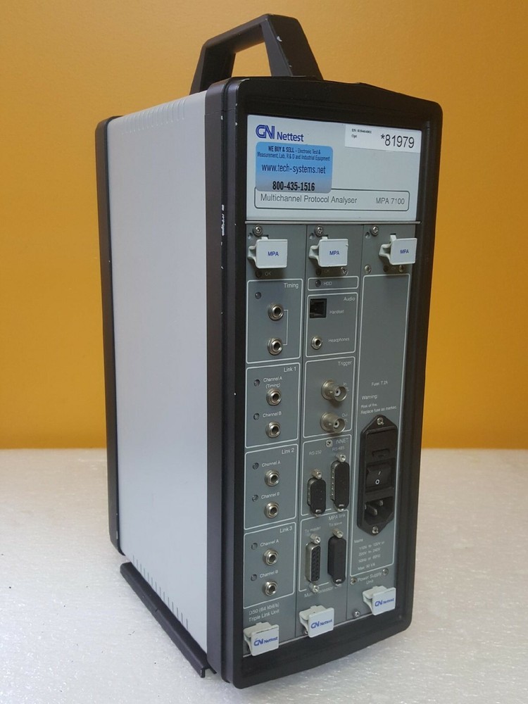 GN Nettest MPA7100 Multichannel Protocol Analyzer