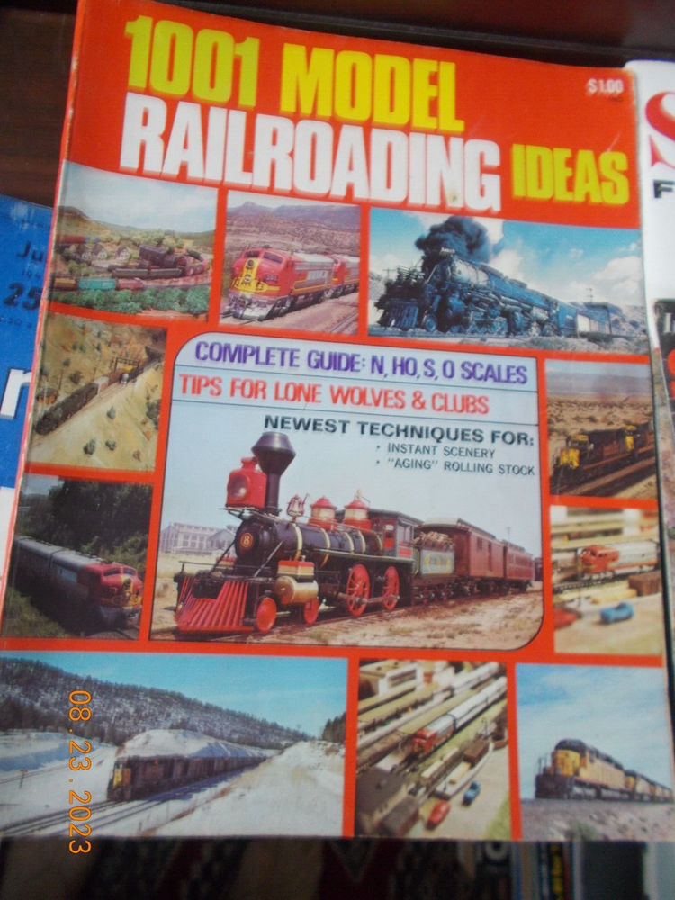 6 Vintage Model Railroading Introductory / Instructional Booklets