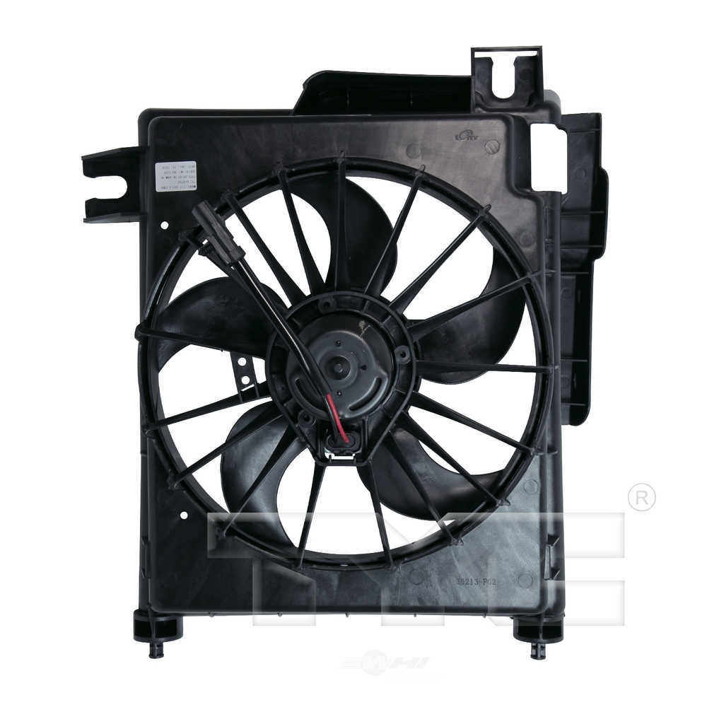 Engine Cooling Fan Blade-A/C Condenser Fan Assembly TYC 610730