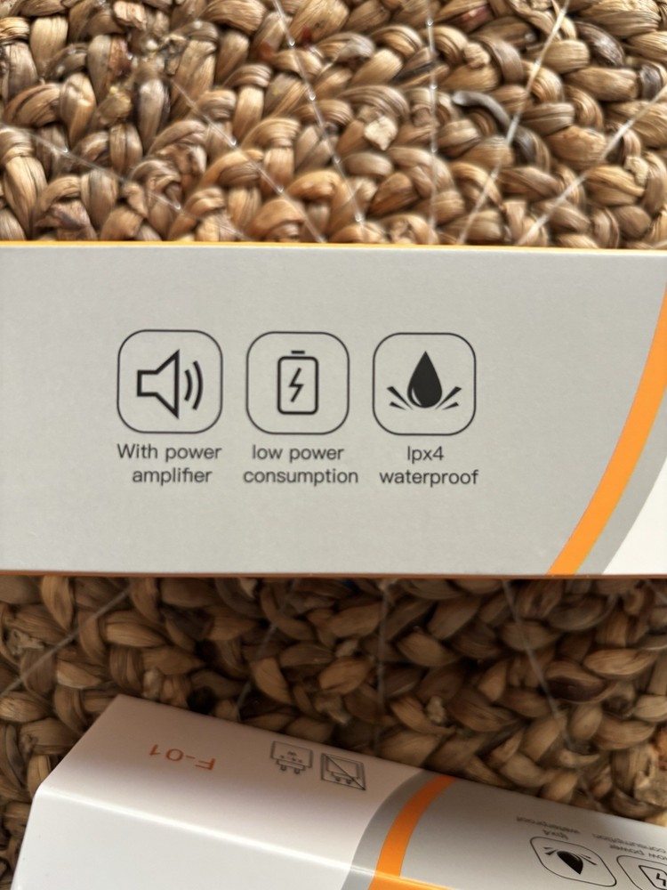 F-01 Smart Glasses Wireless Bluetooth Headset Black Touch Control IPX4