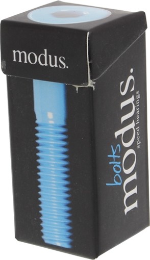 MODUS 1-1/4" ALLEN HARDWARE BLK/BLUE single set