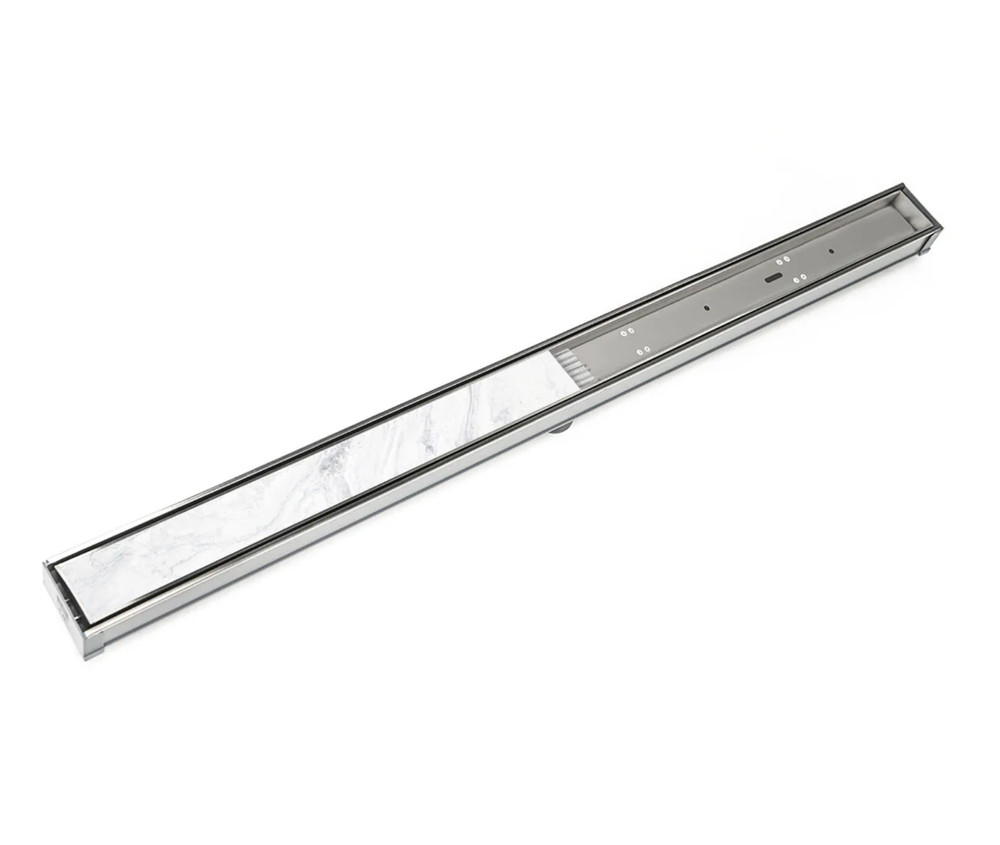 Infinity Drain STIF 6548 SS Linear Shower Drain - Satin Stainless