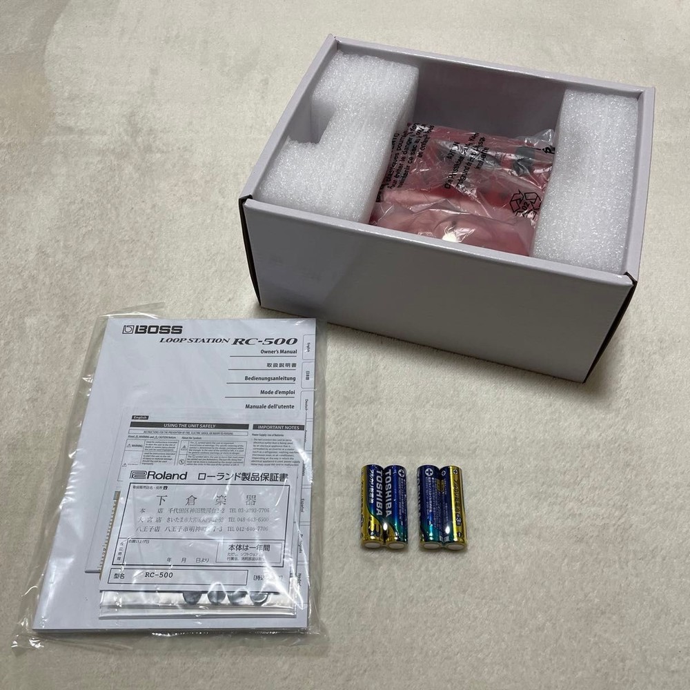 BOSS RC-500 Boss Looper Drum Machine Effector