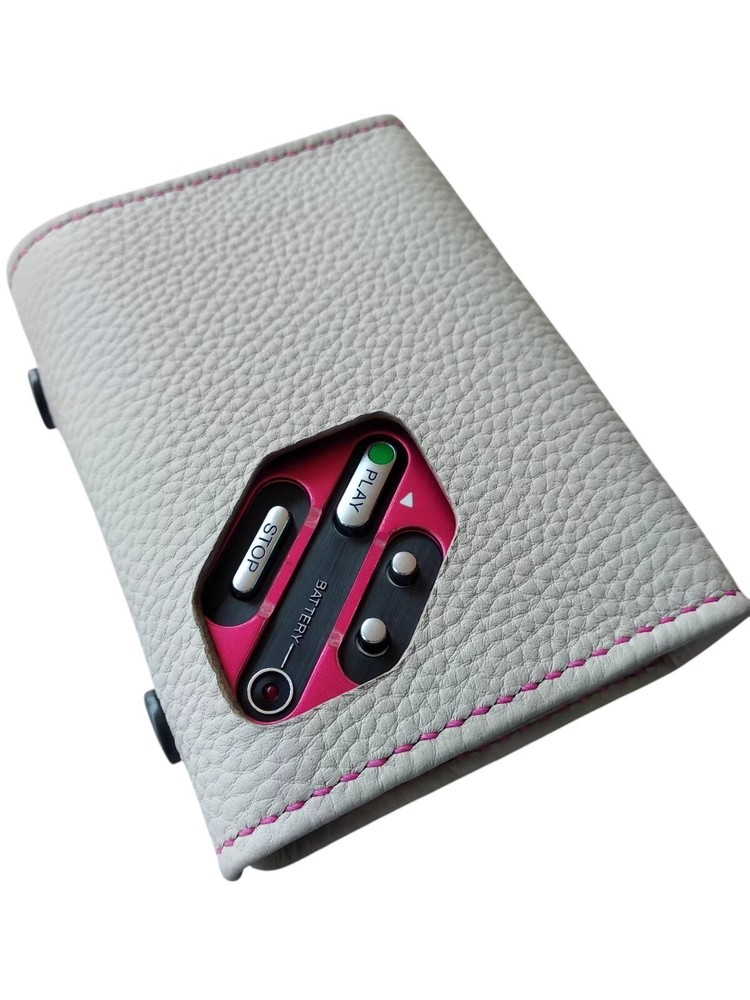 Custom Leather Case For SONY WM-DD30 DD33