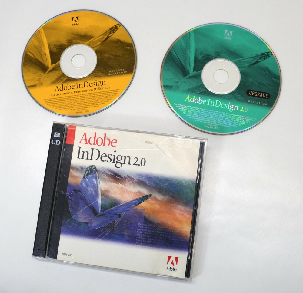 Adobe InDesign 2.0 - Upgrade for Mac with s/n