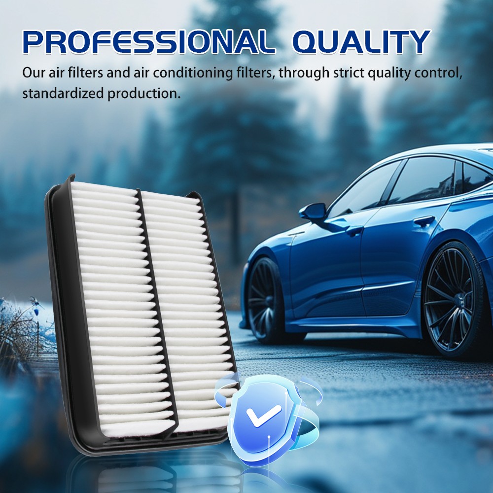 Engine Air Filter & Cabin Air Filter Set For Ford Mustang 2015 - 2022