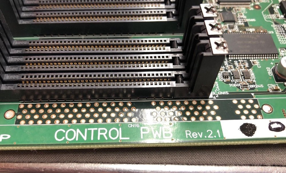 SHARP COPIER CONTROL MAIN BOARD X167376 REV 2.1