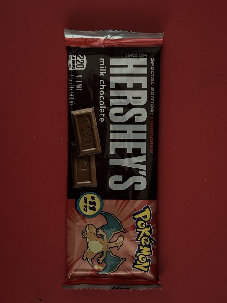 Special Edition Pokemon Hershey's Chocolate Bar Charizard #11