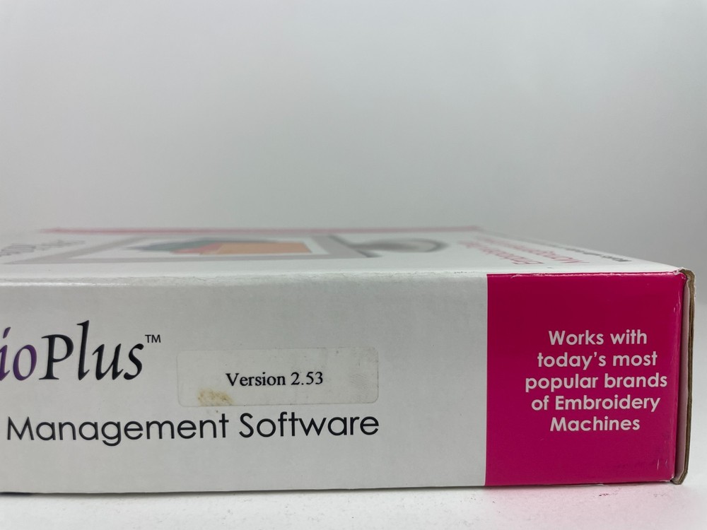 Designer's Gallery StudioPLUS Embroidery Design Management Software Version 2.53