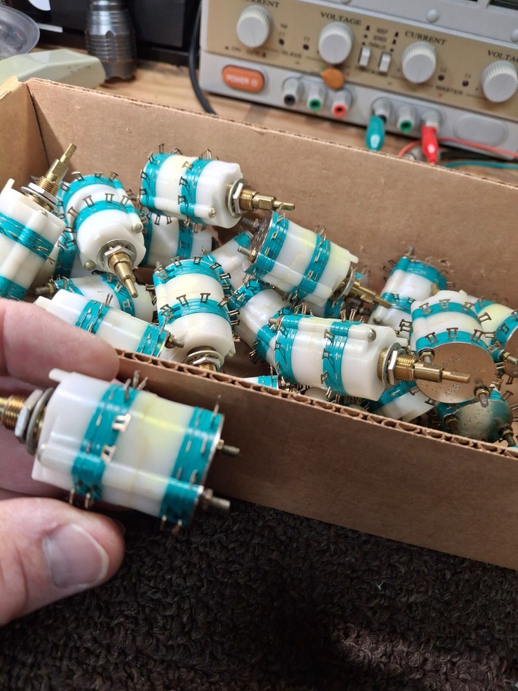 Stackpole Series 100 Concentric Shaft 12 Position Dual 12 Position Rotary Switch