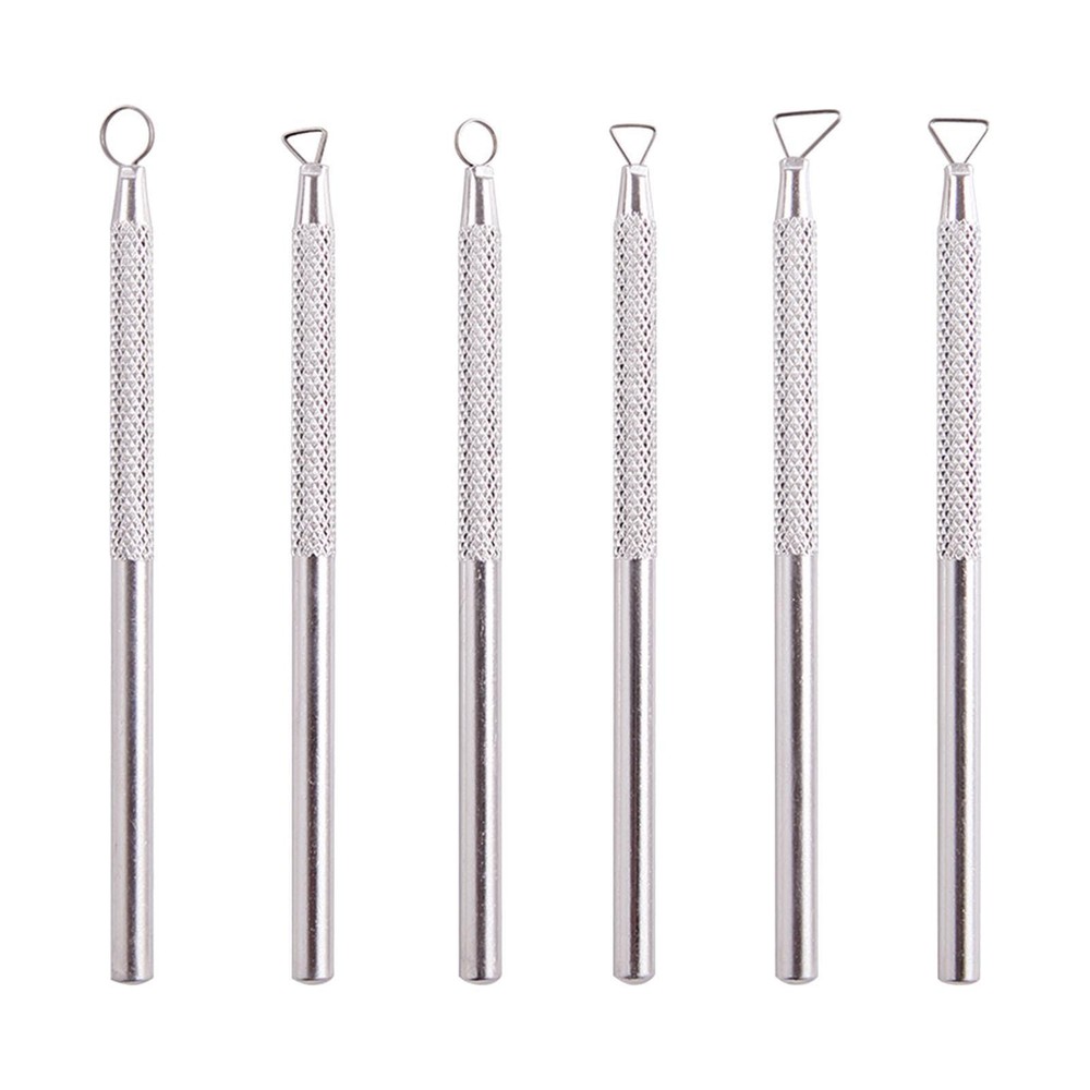 6Pcs Pottery Clay Sculpting Tools Beginners Clay Modelling Tools for Shaping