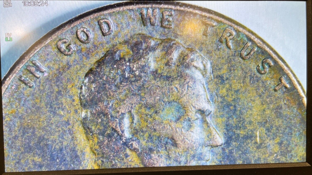 1960 D lincoln cent "ERROR"
