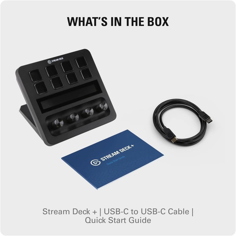 Professional Stream Deck +: Fully Customizable for Ultimate Control in Streaming