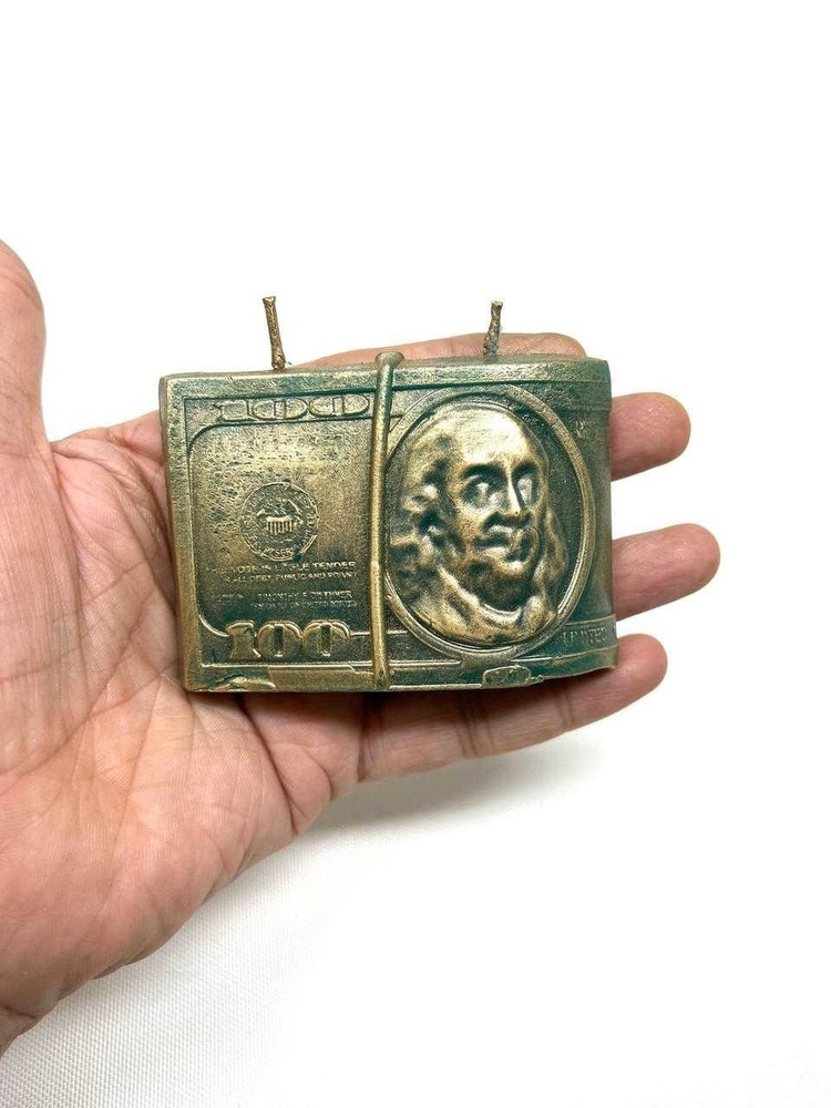 Dollar Candle Small – Double Wick for Prayers & Magic
