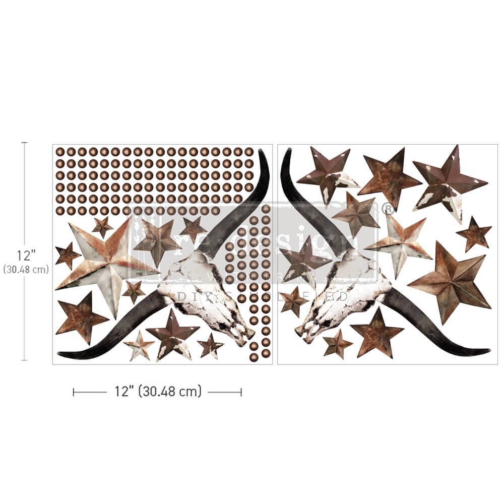 ReDesign with Prima Transfer - Wild West Whispers