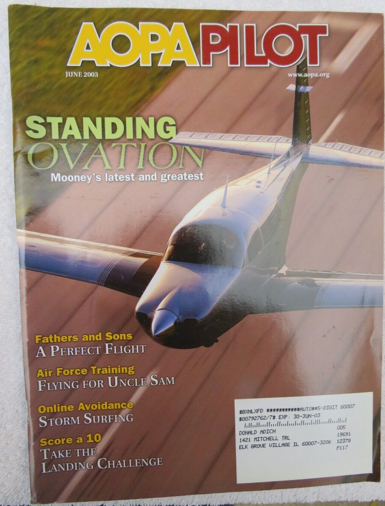 12 Issues 2003 AOPA Pilot Magazine - January to December