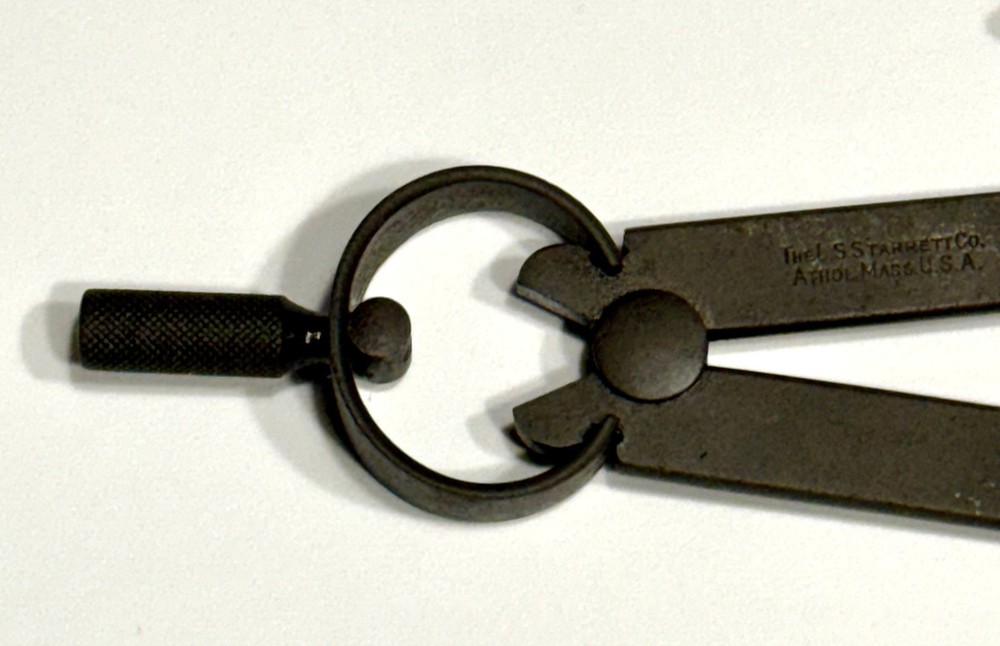 Vintage L. S. Starrett Spring Divider - 6”