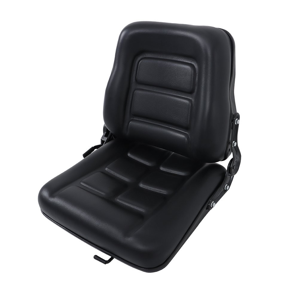 Waterproof Adjustable Fold Down Forklift Seat Angle Backrest For Excavators US
