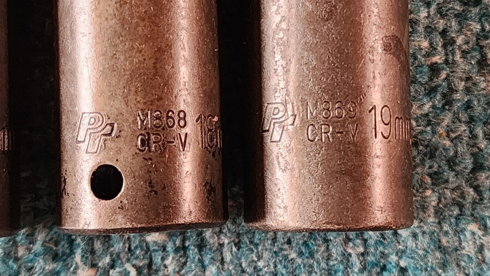 8-Piece Performance Tool 1/2" Drive 6-pt Deep Impact Sockets! Chrome- Vanadium!