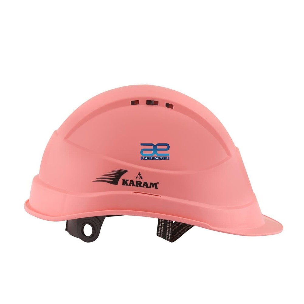 Shelblast Safety Helmet With Peak (Pink)